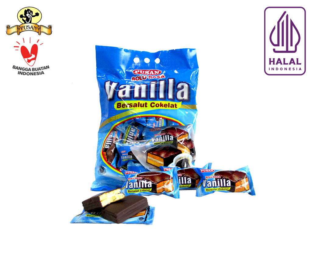 Bolu Vanilla Bersalut Cokelat