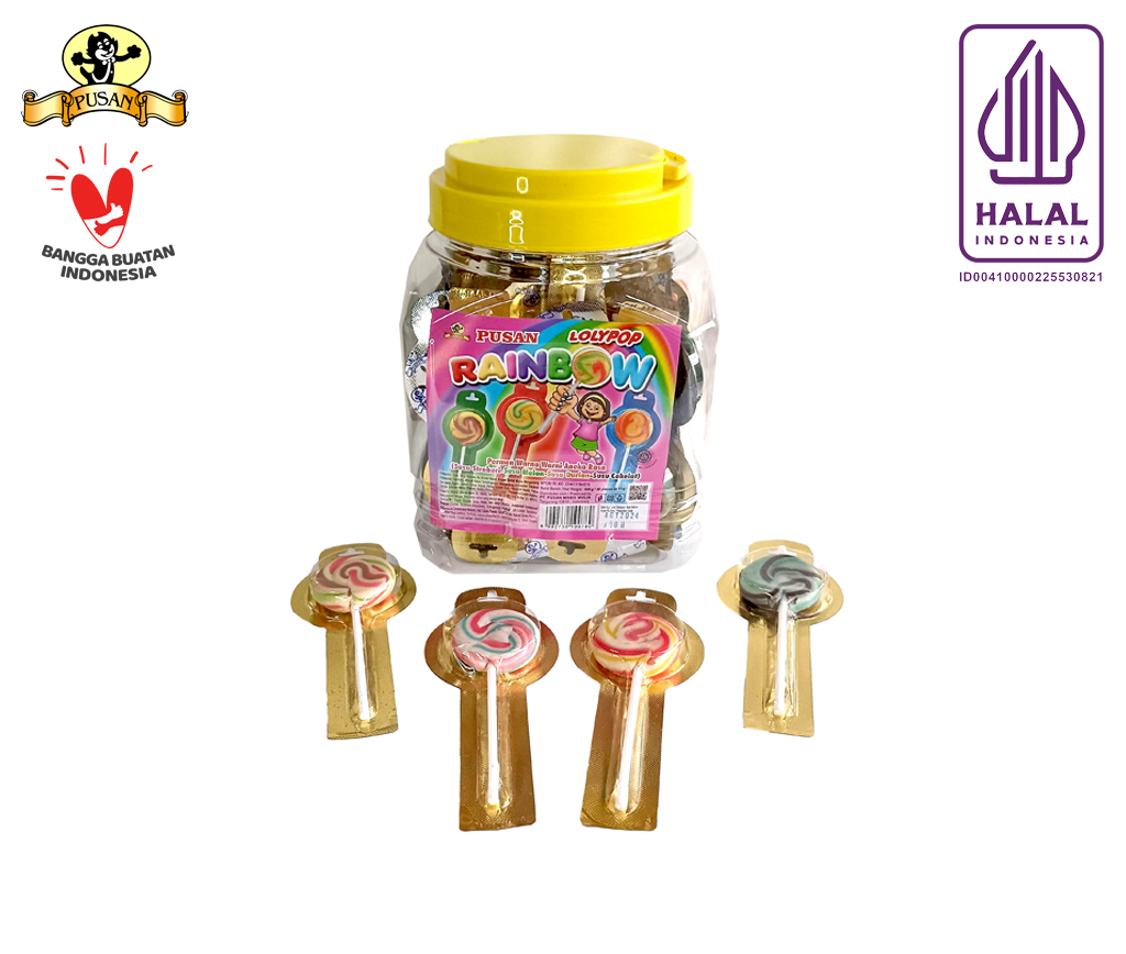 Rainbow Lollipop